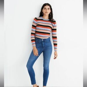 Madewell 10” High-Rise Roadtripper Jeans with Raw Hem | 28